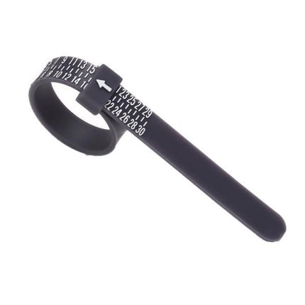 10pcs Portable Ring Measuring Belt Finger Circumference Soft Ruler