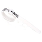 White JP Standard Black Letters