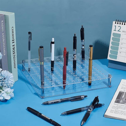 120-Hole Acrylic Paint Brush Holder And Pencil Storage