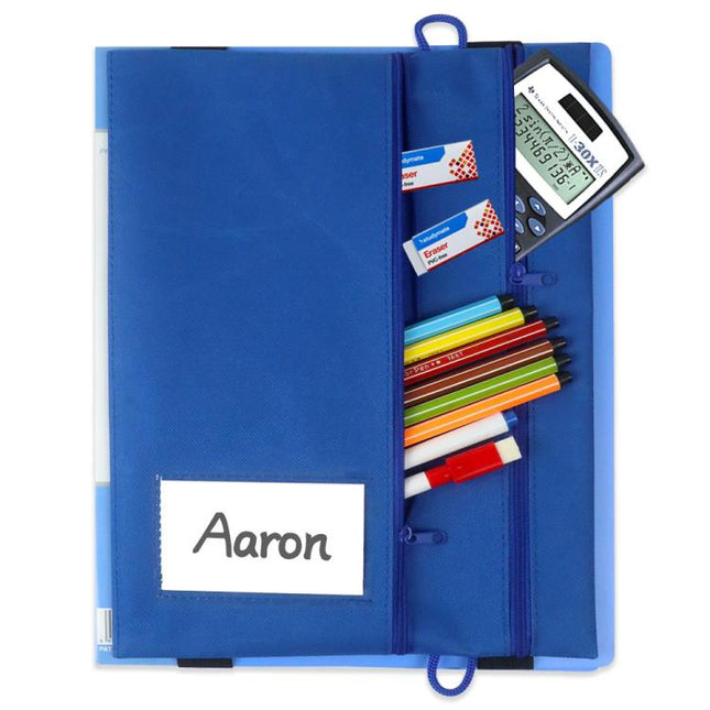 File Folders Assortments Stationery Zippered Storage Bag