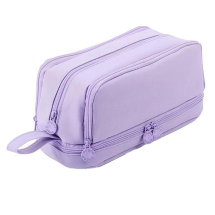 Angoo Student Four-Layer Waterproof Wear-Resistant Pencil Case