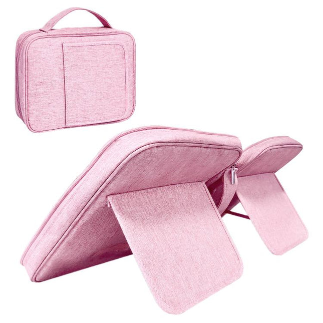 Portable Book Storage Bag With Handle Stand