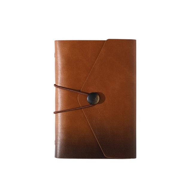 A7 Traveler Notebook Refillable Journal Vintage PU Leather 160 Pages Pocket Diary For Bullet Journaling & Travel