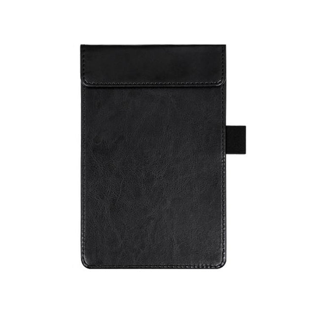 Magnetic PU Leather Clipboard with Pen Holder Portable Notepad Board Folder