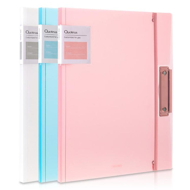 Deli 72551 Test Paper Classification Folder A3 File Folder File Flat Clip