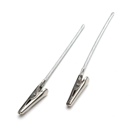 40 PCS Metal Wire Rope Alligator Clips