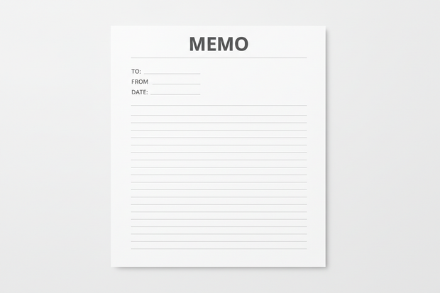 memo paper