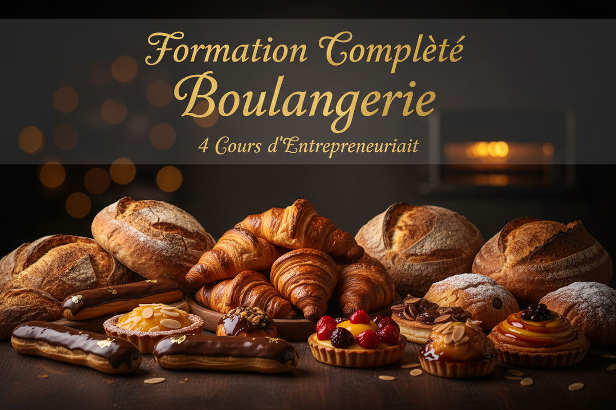 Pack Complet 4 Cours Boulangerie